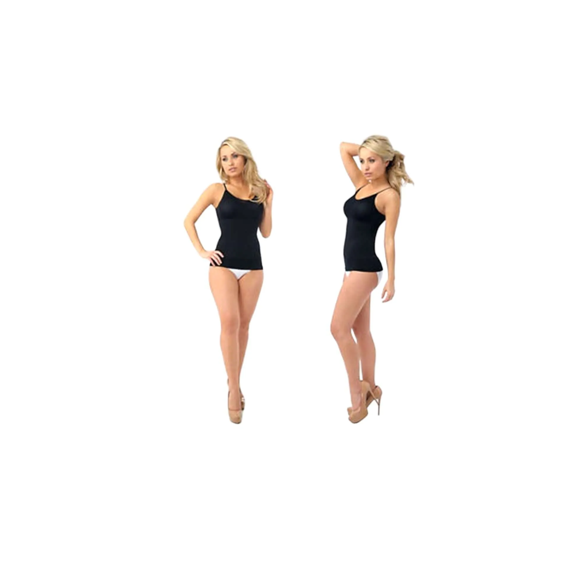 Belvia Shapewear Slimming Top (Black) 3XL