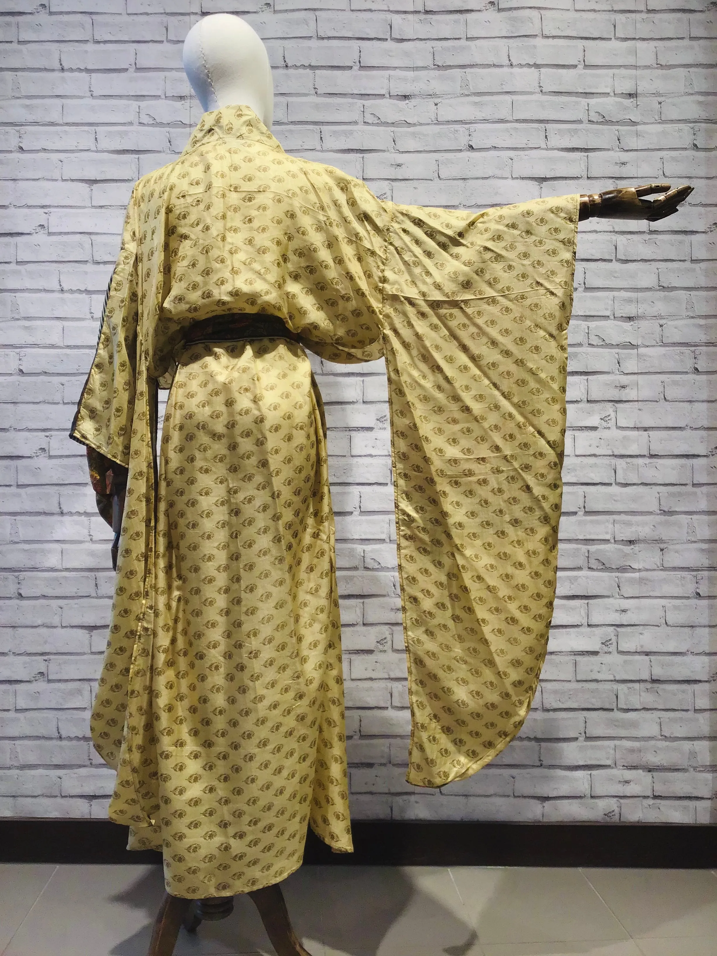 Desert Flower Silk Kimono