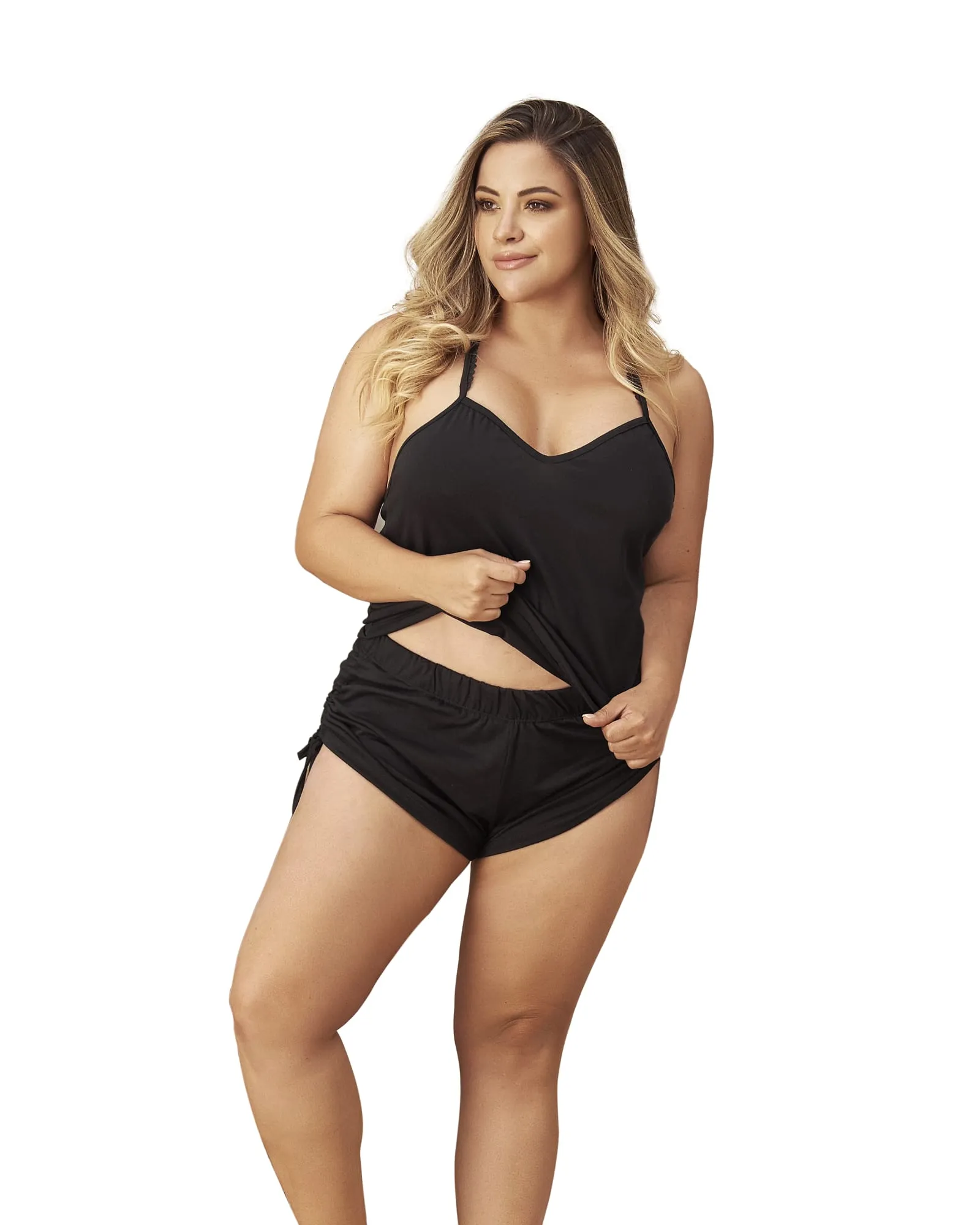 Dreamy Two Piece Sleep Set | Black