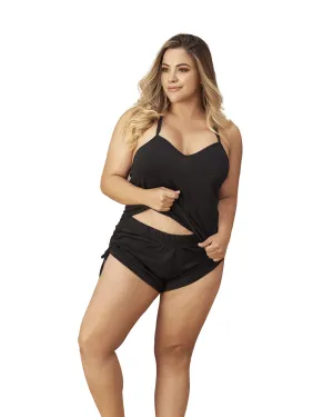 Dreamy Two Piece Sleep Set | Black