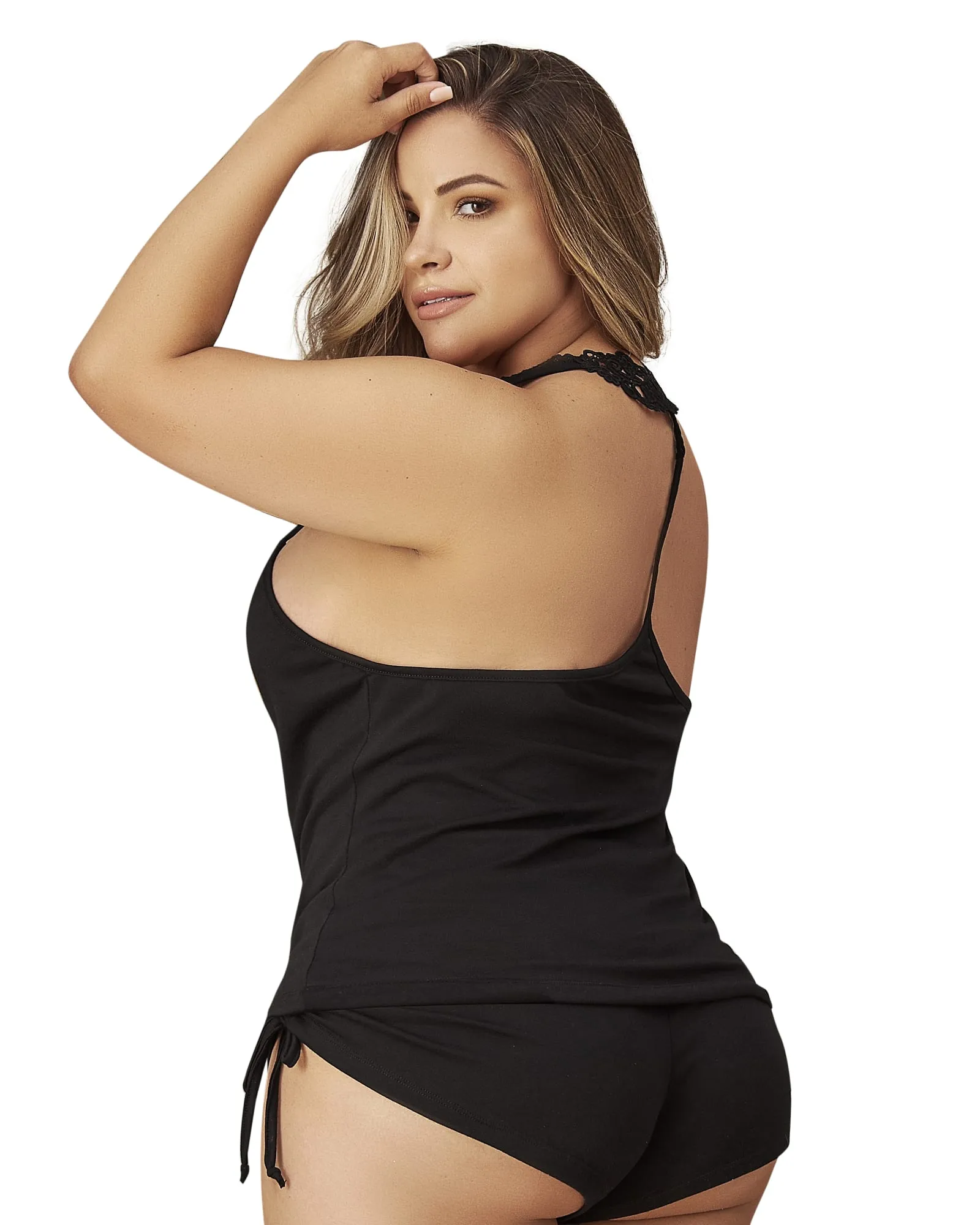 Dreamy Two Piece Sleep Set | Black