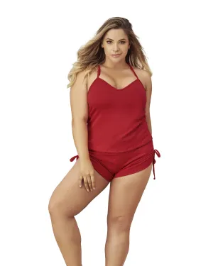 Dreamy Two Piece Sleep Set | Red