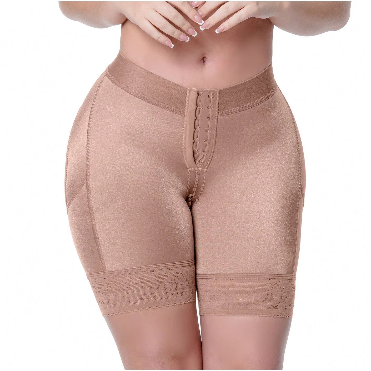 Fajas Colombianas Shaping Tummy Control Short Body Shaper Sonryse TR71