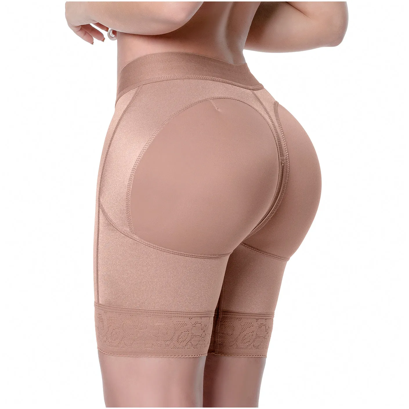 Fajas Colombianas Shaping Tummy Control Short Body Shaper Sonryse TR71