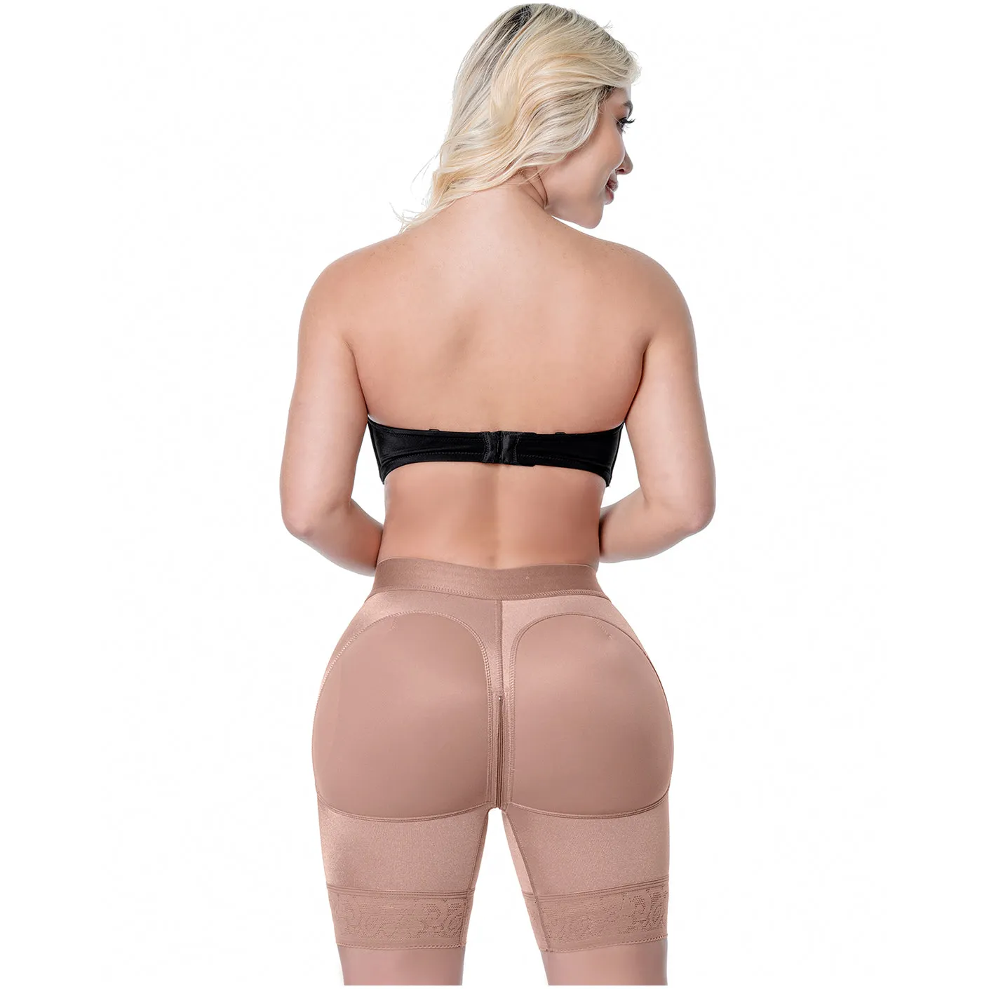 Fajas Colombianas Shaping Tummy Control Short Body Shaper Sonryse TR71