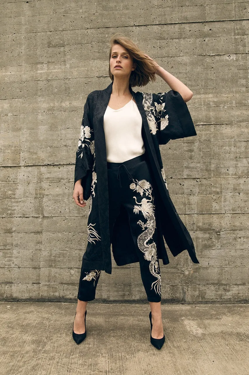 Hanaka Embroidered Wrap