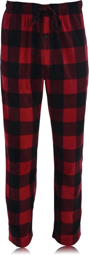 Hanes Men's Microfleece Plaid Sleep Pant