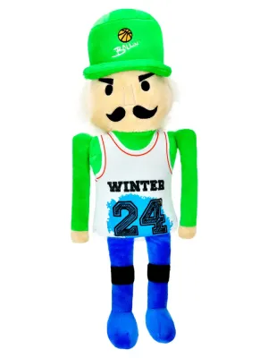 ISC Corey Paige Ballin Basketball Hoops Plush Nutcracker