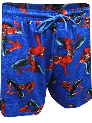 Marvel Comics Spiderman Elite Web-Slinger Lounge Shorts