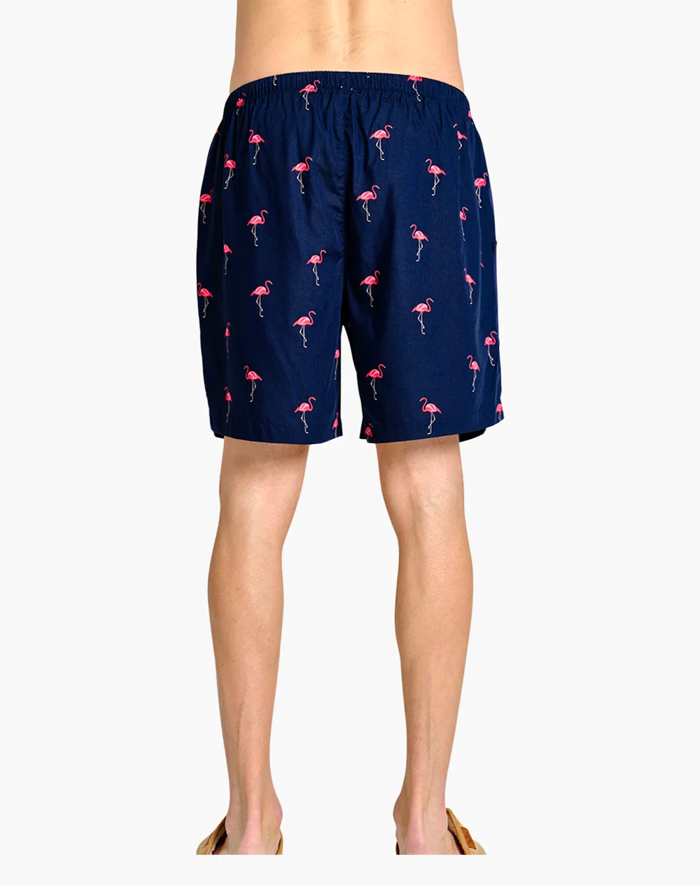 MENS FLAMINGO BAMBOO WOVEN SLEEP SHORT