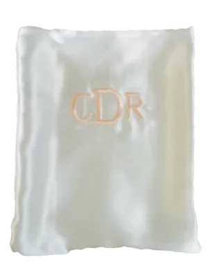 Monogram Silk pillowcase