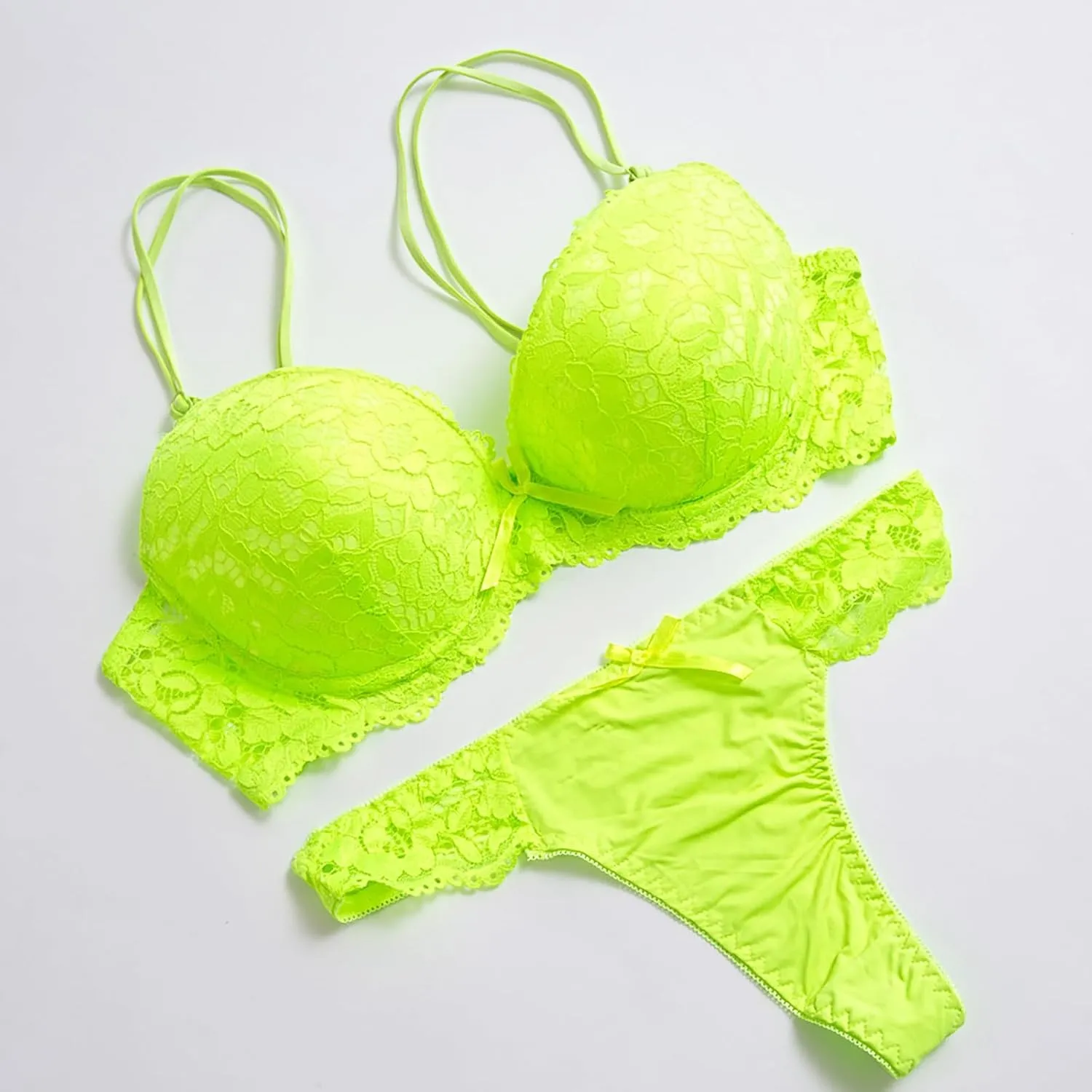 Plus Size Lingerie for Women 2 Piece Lace Sets Bra and Thong Set Sexy Bralettes Underwear Naughty Boudoir Outfits