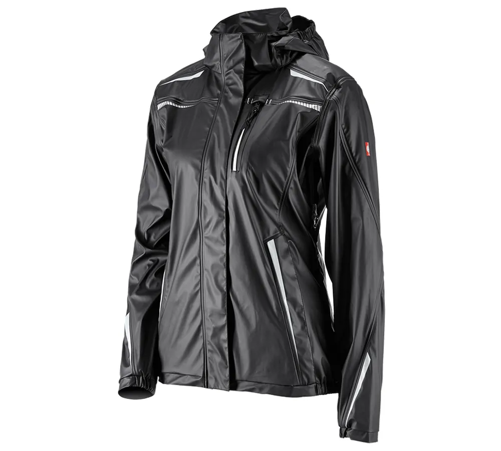 Rain jacket e.s.motion 2020 superflex, ladies'