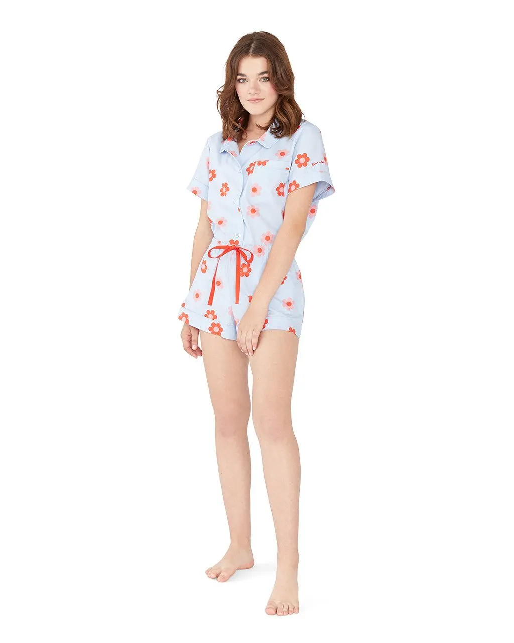 Retro Daisy Sleep Short