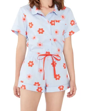 Retro Daisy Sleep Short