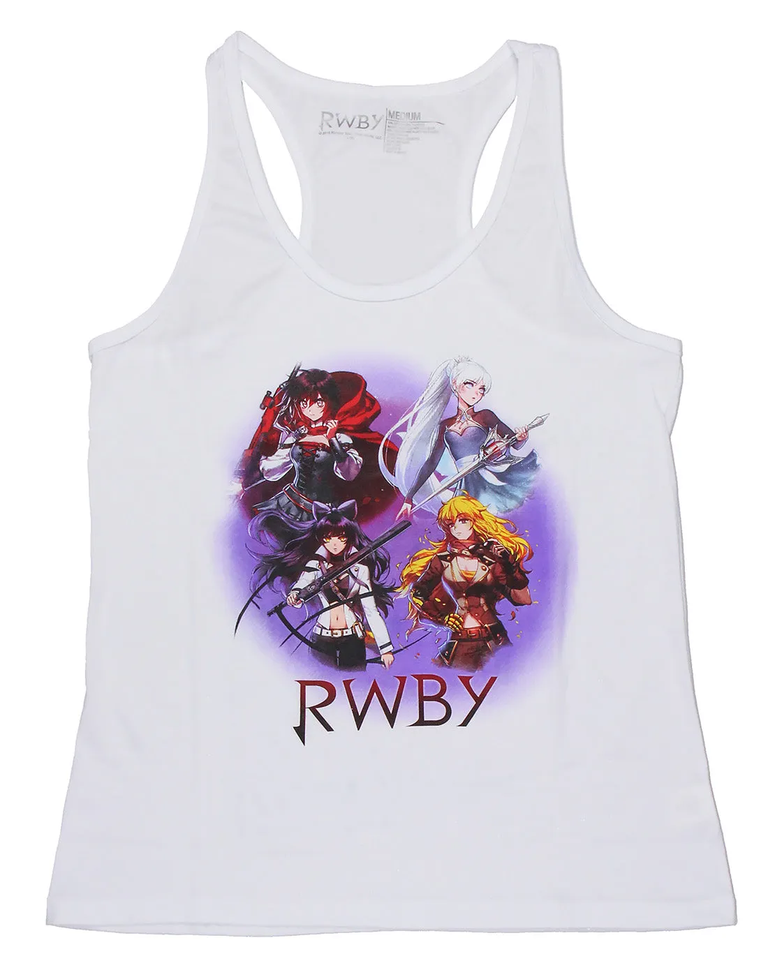 RWBY Womens' Ruby Anime Character Design Tank And Shorts Lounge Sleep Set