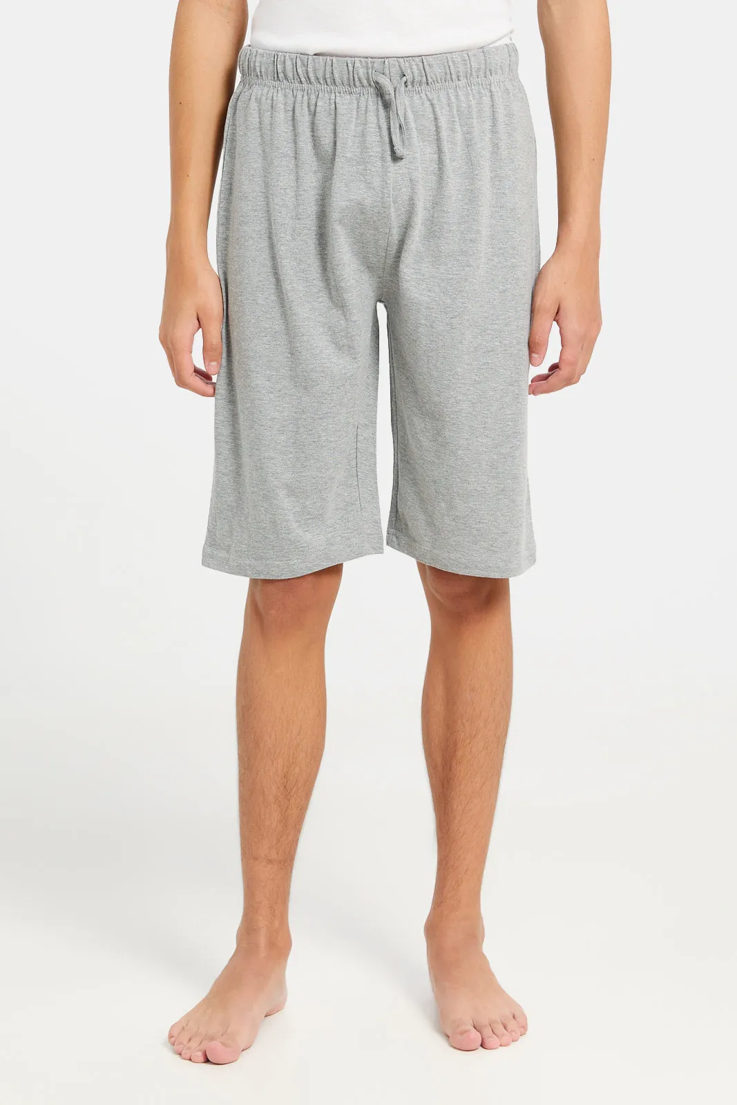 Senior Boys Black And Grey JoyRiders Pyjama Set (2 Piece)