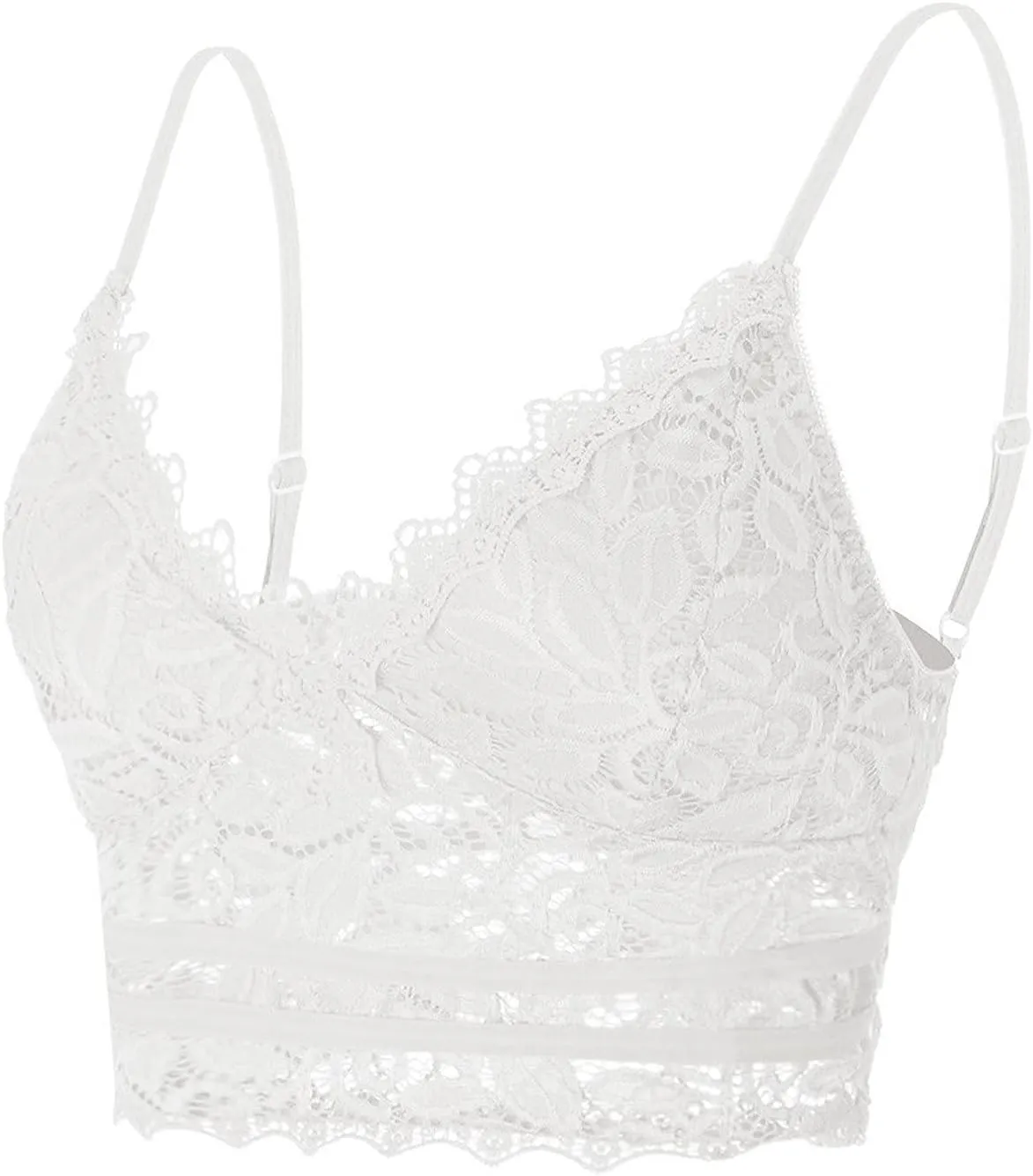 Sexy Lace Bralettes Lingerie for Women for Sex Naughty Crop Vest Tops Deep V-Neck Underwear Bra Camisole Boudoir Outfits