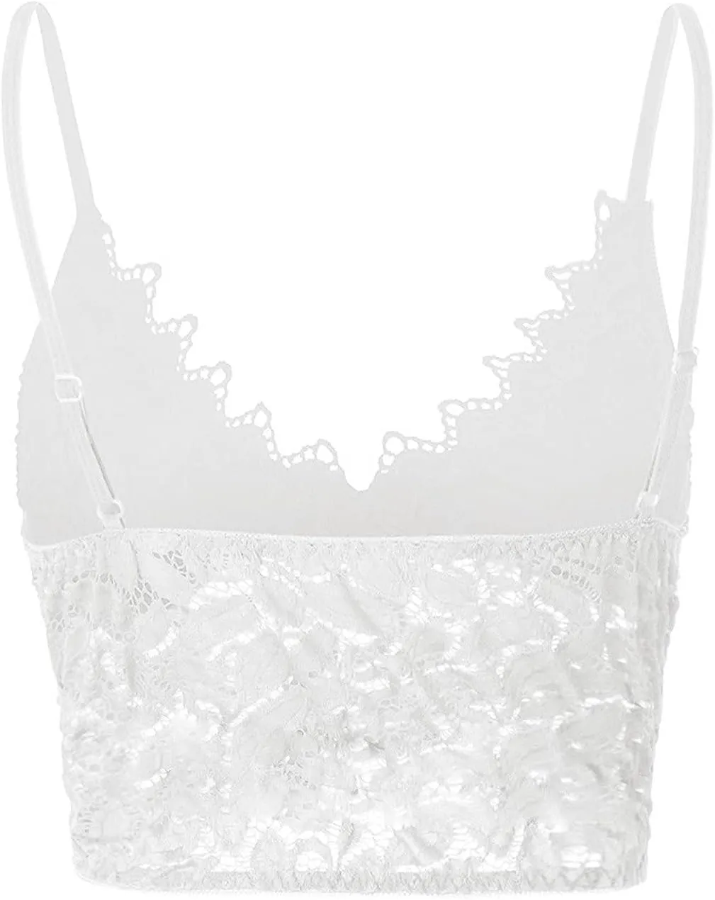 Sexy Lace Bralettes Lingerie for Women for Sex Naughty Crop Vest Tops Deep V-Neck Underwear Bra Camisole Boudoir Outfits