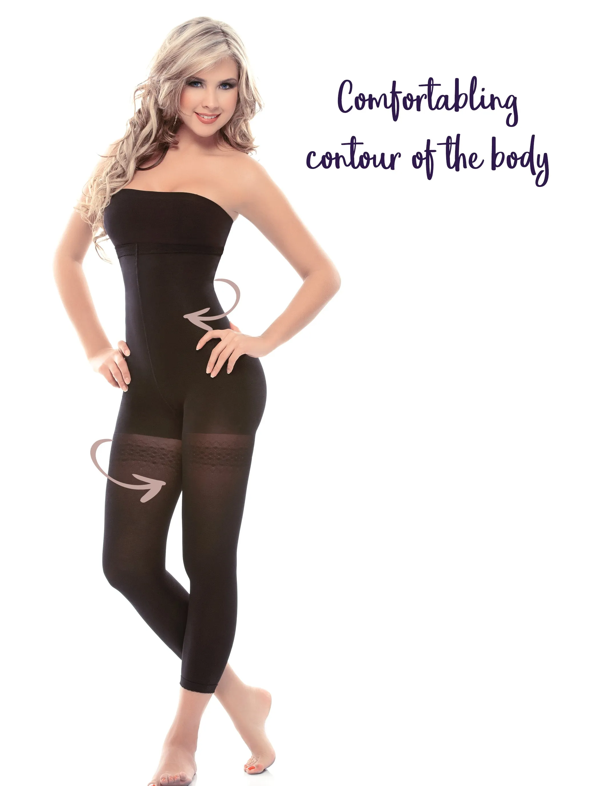 Siluet 807 High-Waist Thigh Shaper – Perfect Figure and Enhanced Comfort