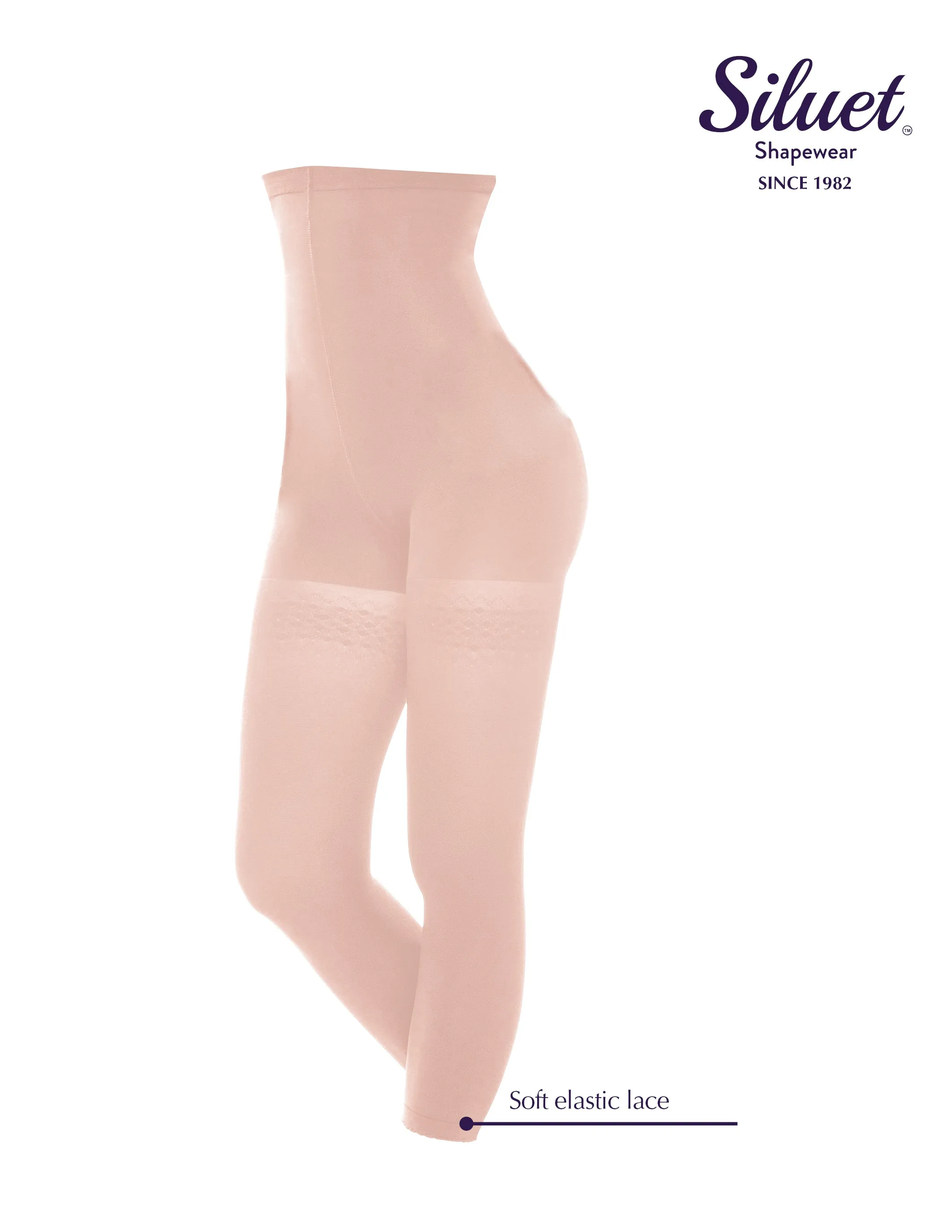 Siluet 807 High-Waist Thigh Shaper – Perfect Figure and Enhanced Comfort