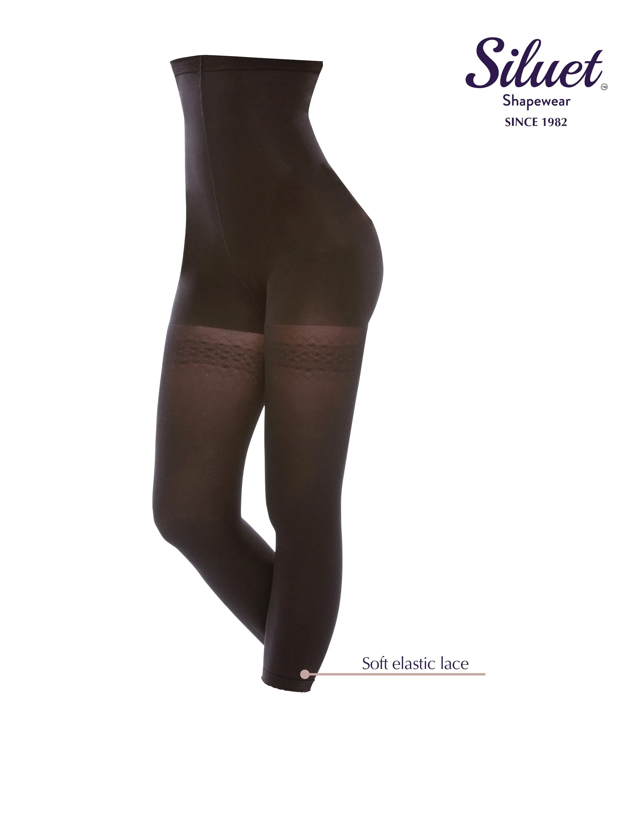 Siluet 807 High-Waist Thigh Shaper – Perfect Figure and Enhanced Comfort