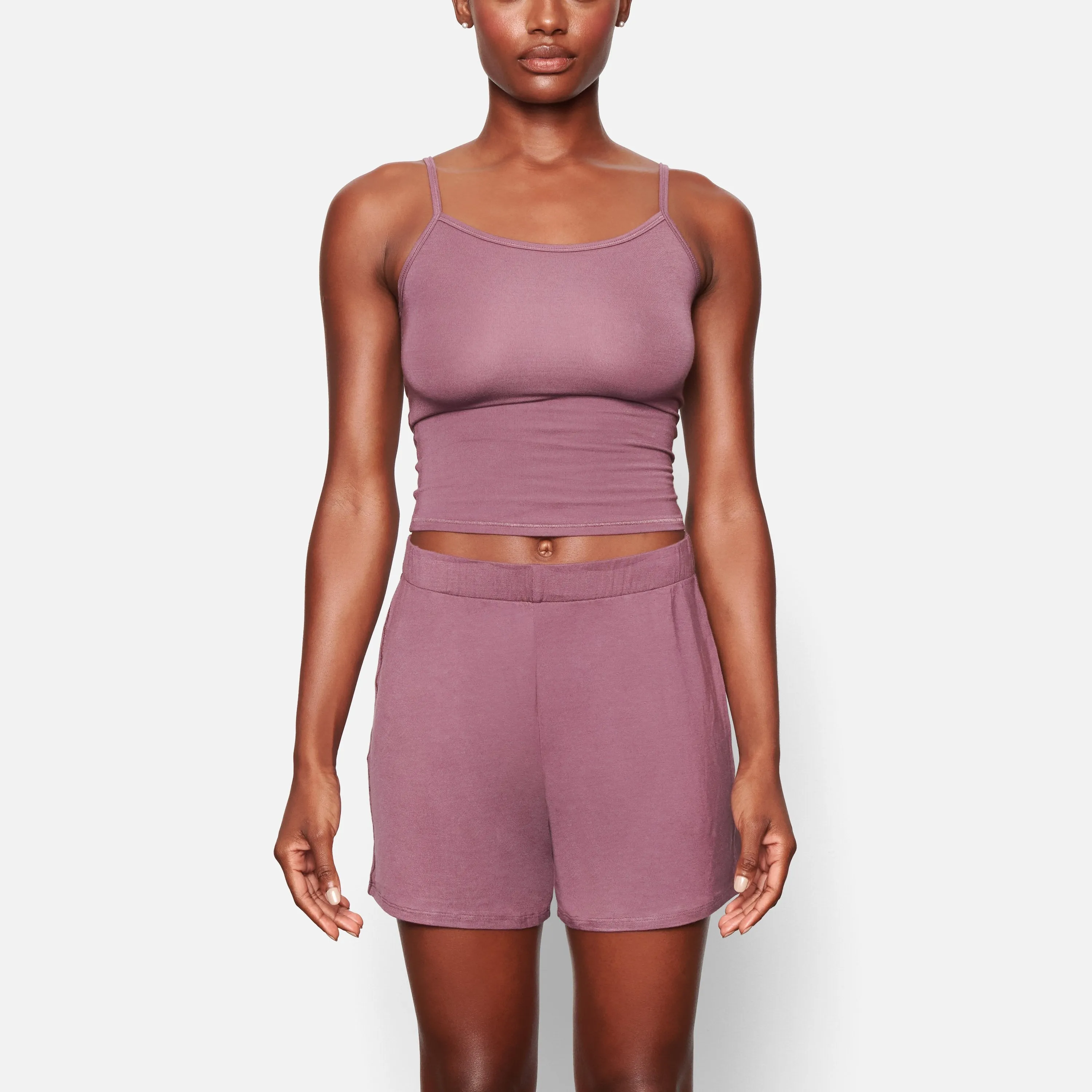 SLEEP SHORT | PLUM