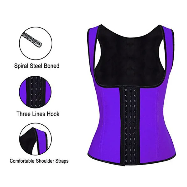 Slimming Shapewear Latex Waist Training With Straps Corset Fajas Colombianas