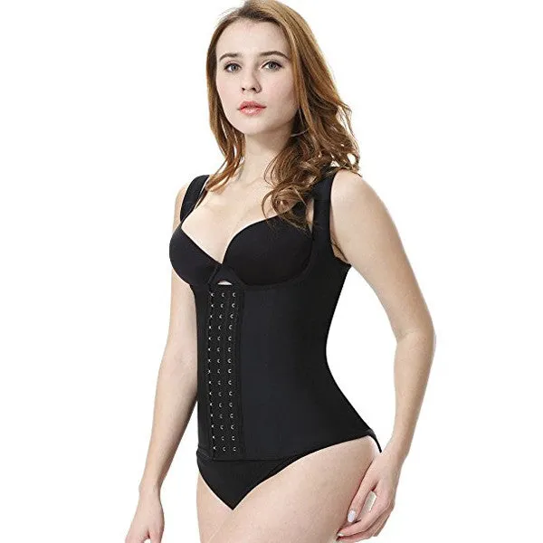 Slimming Shapewear Latex Waist Training With Straps Corset Fajas Colombianas