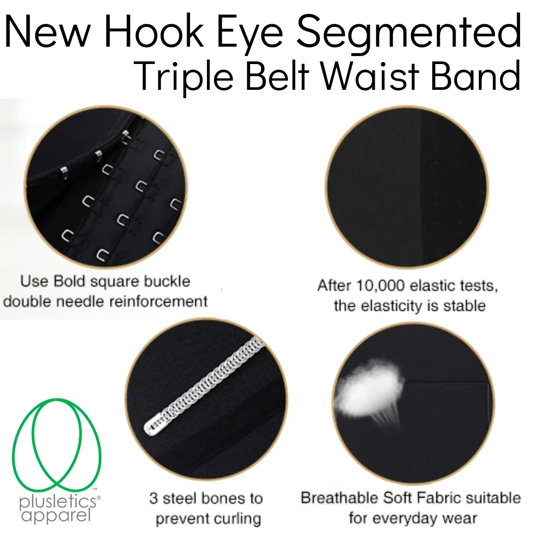 Snatching Waist Triple Belt Band
