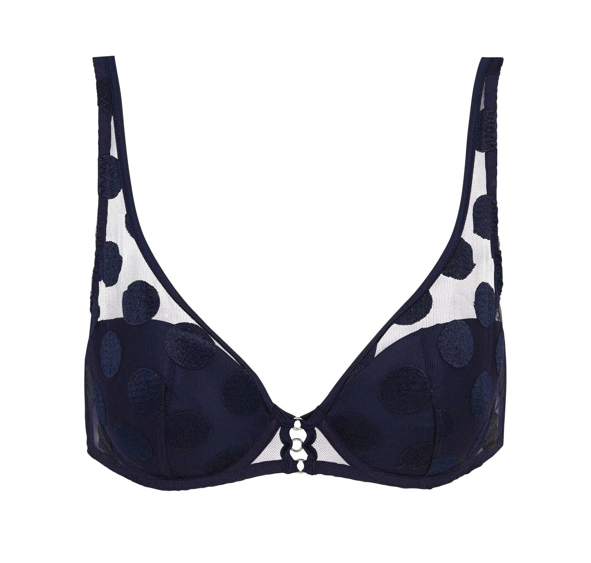 Spot detail plunge push up [Midnight]