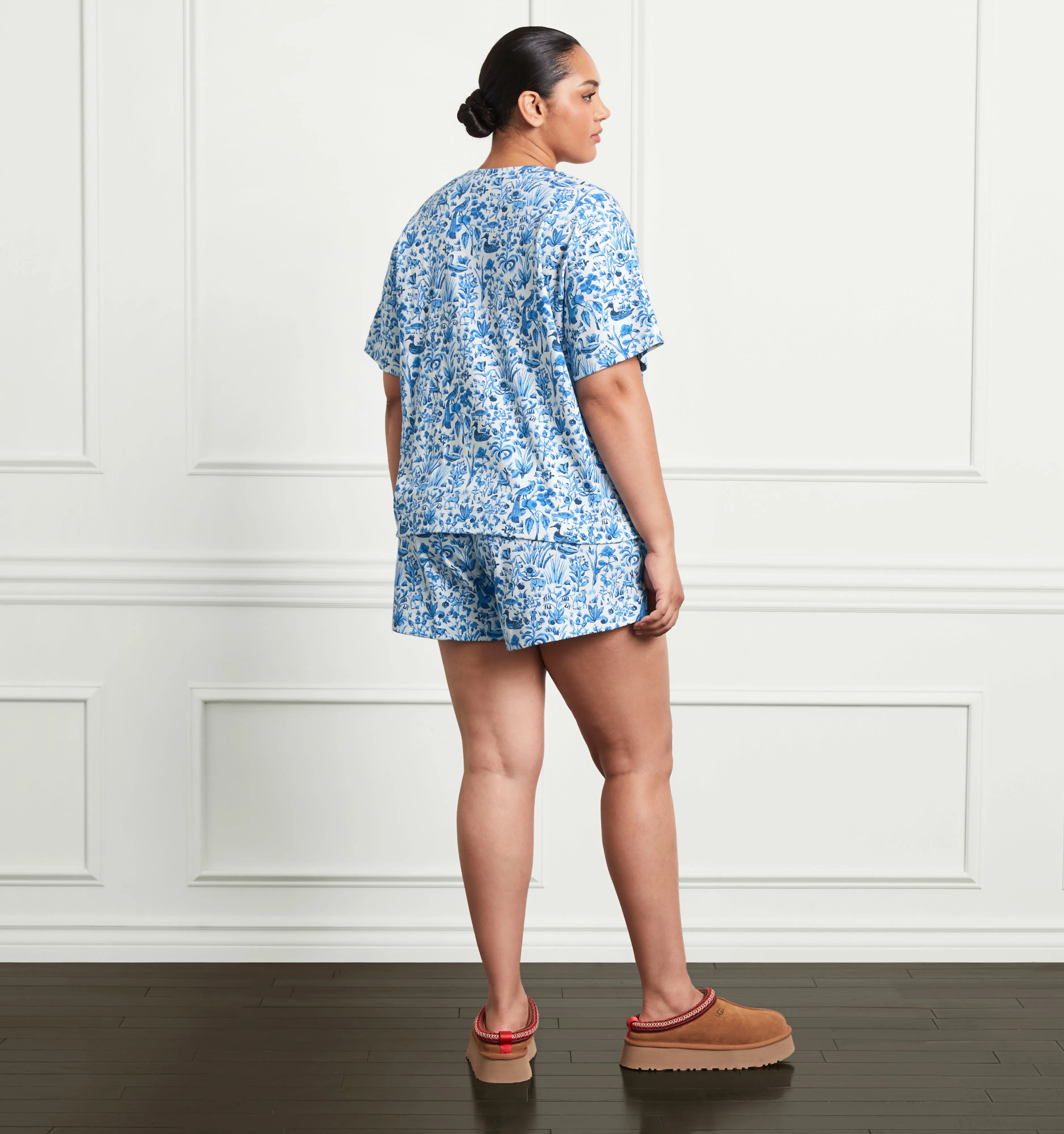 The Charlotte Sleep Tee - Blue Sherwood Forest
