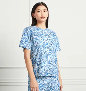 The Charlotte Sleep Tee - Blue Sherwood Forest