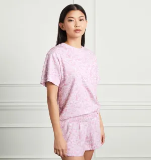The Charlotte Sleep Tee - Pink Sherwood Forest