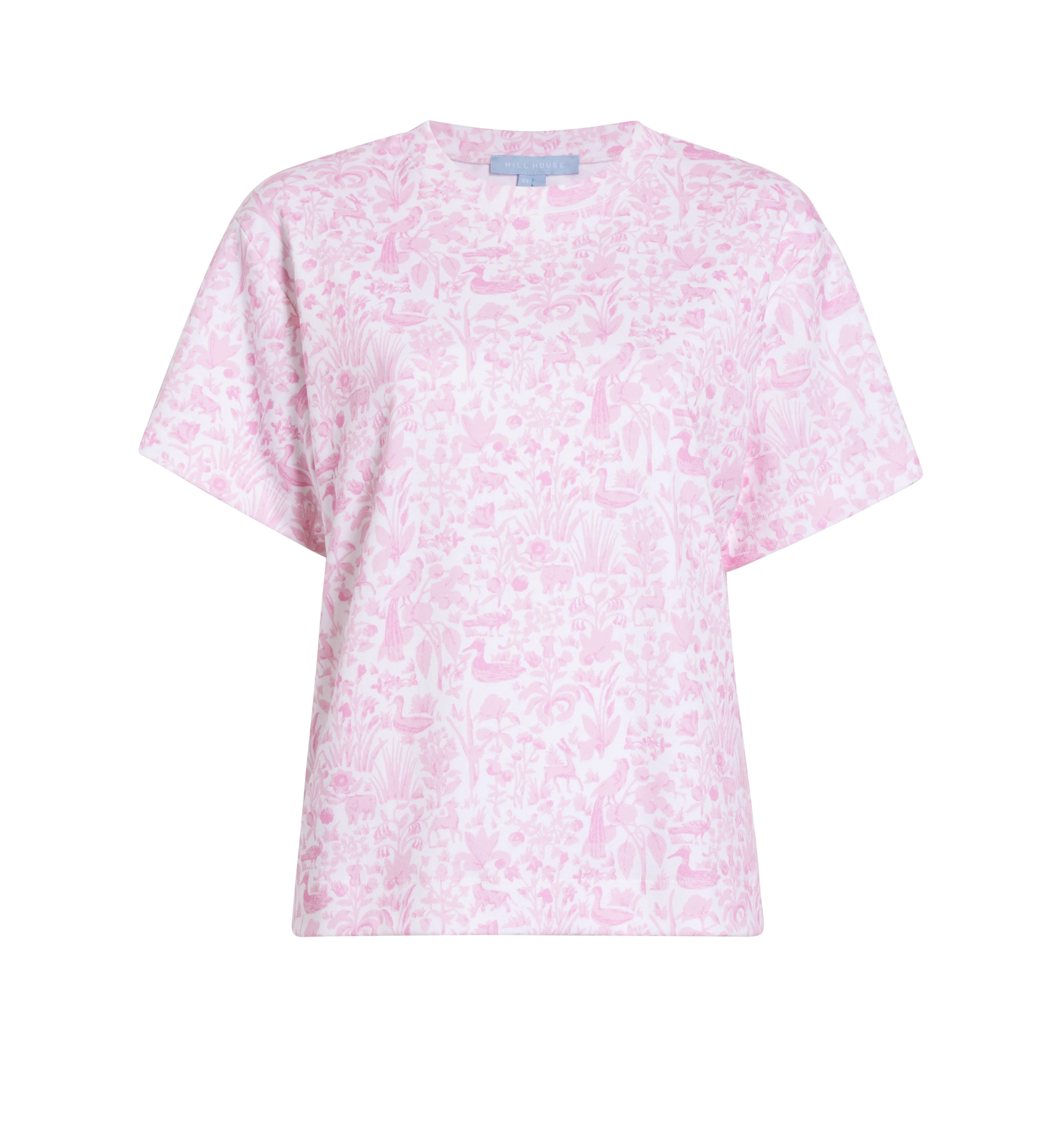 The Charlotte Sleep Tee - Pink Sherwood Forest