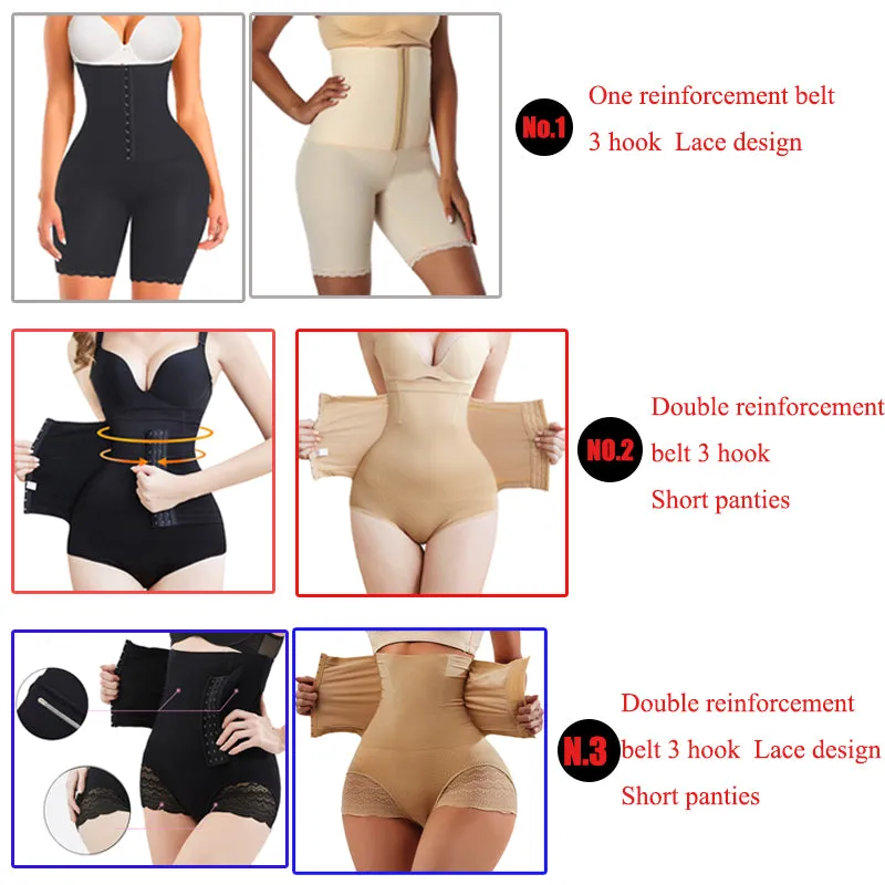 Waist Trainer Body Shaper for Women Leggings Hip Up Panty Tummy Control Panties Butt Lifter Underwear